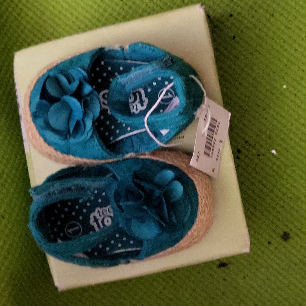 Baby Toes Sandles Acqua blue